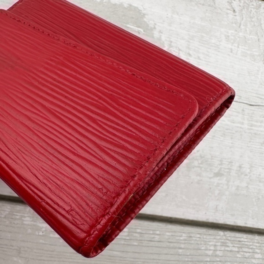 AUTHENTIC Louis Vuitton key holder. Red. - Picture 7 of 14